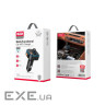 FM модулятор XO BCC08 автомобільний зарядний пристрій MP3/PD/2USB/3,1A Чорни (XO-BCC08) (XO-BCC08)