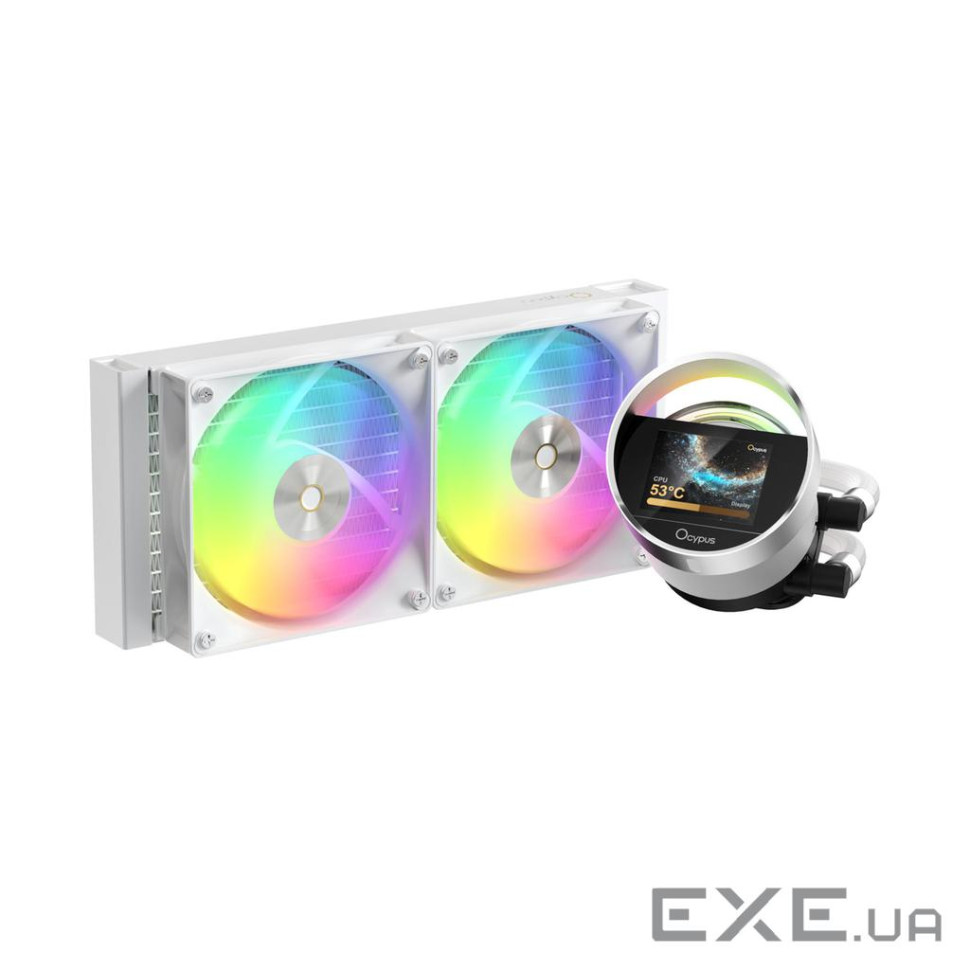 Система охолодження для компютерного процесора SIGMA L24 WH ARGB OCYPUS (SIGMA-L24-WH2AAWWN00X-GL)