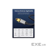 Кабель мультимедійний Optical Toslink 2.0m 5.1ch gray Vention (BAVHH)
