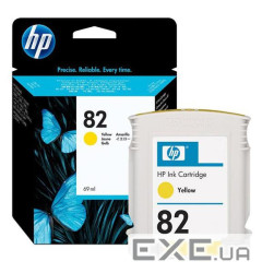 Картридж HP №82 (C4913A), Yellow, 69 мл (термін придатності до серпня 2021 року) )