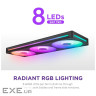 Кулер до корпусу NZXT F360 RGB Core Fan (Single Frame) - Black (RF-U36HF-B1)
