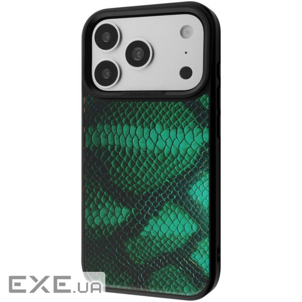 Чехол Proove Muse Animal Case with Magnetic Ring iPhone 17 Pro/18 Pro green snake (PCMAIP17P0C1)