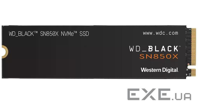SSD диск WD Black SN850X 2TB M.2 NVMe (WDS200T2X0E/WDBB9G0020BNC-WRWM)