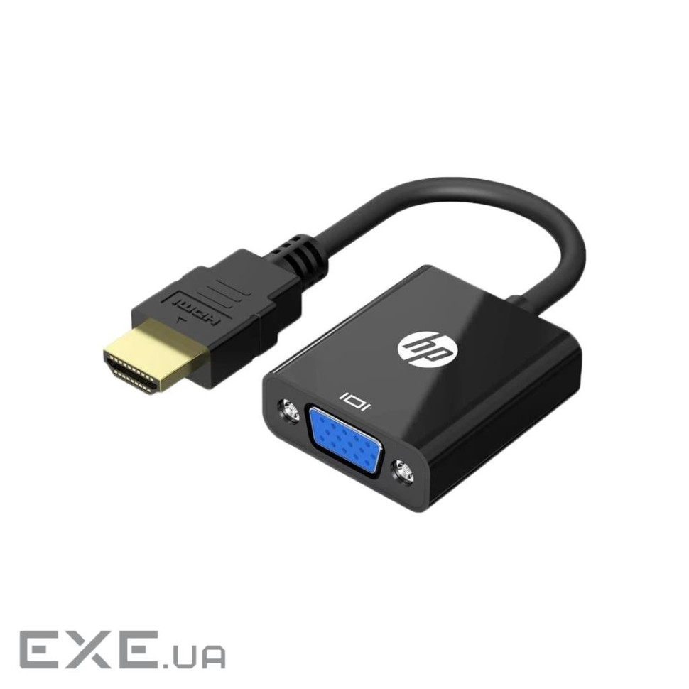 Перехідник HDMI M to VGA F 0.15m black HP (HP_DHC-CT500)