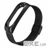 Ремінець BeCover Metal для Xiaomi Mi Smart Band 5/Mi Smart Band 6 Black (705146)