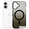 Чохол до мобільного телефона BeCover FIBRA Shock-Proof MagSafe Apple iPhone 17 Black (715439)