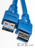 Дата кабель USB 3.0 AM/AM 1.5m PowerPlant (KD00AS1228)