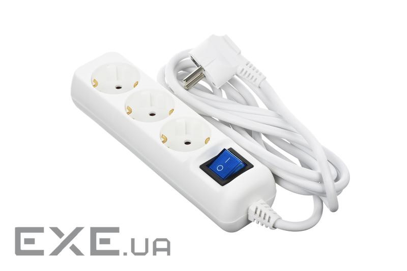 Фільтр живлення 2E 3xSchuko, 1.5м (2E-U03ESM1.5)