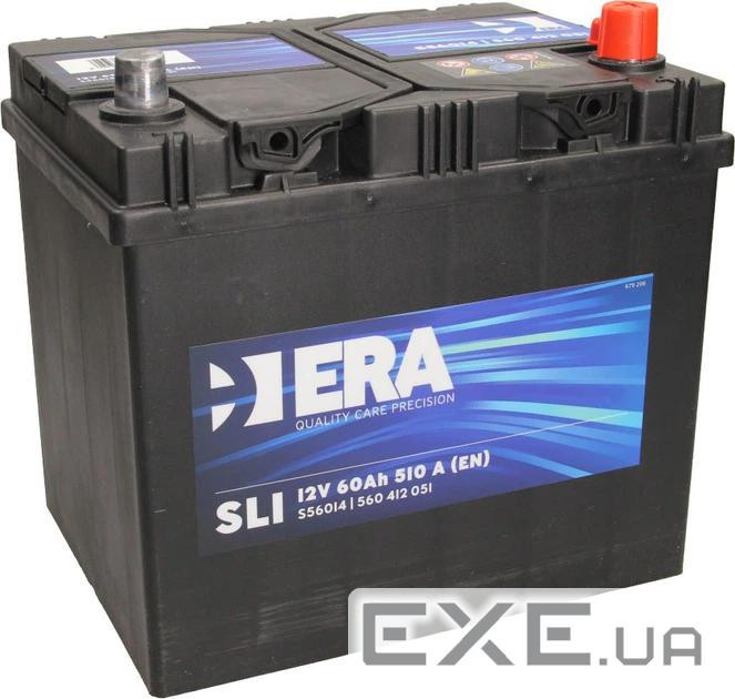 Акумулятор Era 12В 60А год 510A R+ (S56014)