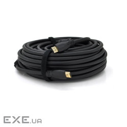 Кабель Ritar PL-HD347 HDMI-HDMI 19+1, Ultra HD 4Kx2K, 2160P, 15.0m (YT-HDMI(M)/(M)V2.0-15.0m Black)