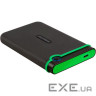 Портативний жорсткий диск TRANSCEND StoreJet 25M3C 4TB USB3.1 Iron Gray (TS4TSJ25M3C)