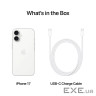 Мобільний телефон Apple iPhone 17 256GB White (MG6K4)