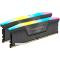 Модуль пам'яті CORSAIR Vengeance RGB DDR5 DDR5 6400MHz 32GB Kit 2x16GB Cool Gray (CMH32GX5M2B6400Z32