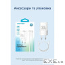 Зарядний пристрій VENTION 1xUSB-C, 1xUSB-A GaN Wall Charger 30W White w/Type-C cabl (TZ-FEQW0-EU-01)