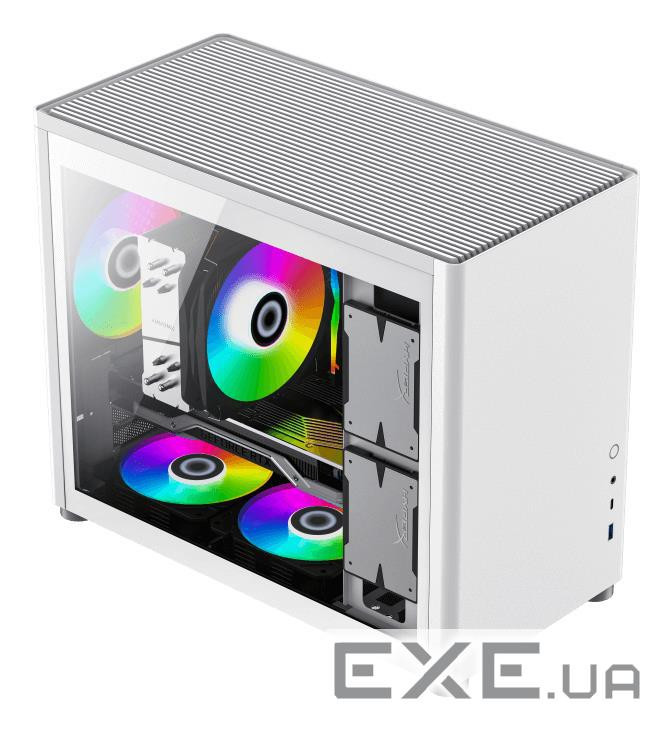 Корпус для комп"ютера ATX W/O PSU SPARK FULL WHITE GAMEMAX