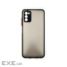 Чохол до мобільного телефона Dengos Kit for Samsung Galaxy A03s case + glass (Black) (DG-KM-24)