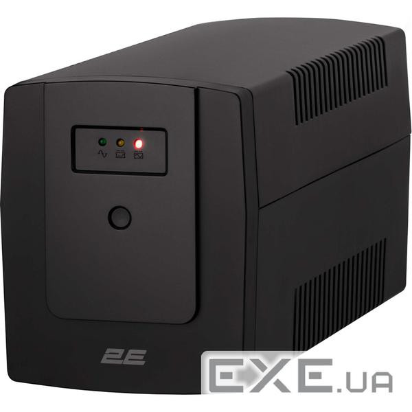 Лінійно-інтерактивний ДБЖ 2E ED1500, 1500VA/900W, LED, 3XSCHUKO (2E-ED1500)