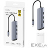 Порт-реплікатор CUDY UH606 6-in-1 USB-C to 1xHDMI, 3xUSB-A3.0, LAN, PD