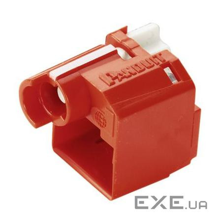 Замок для патч-кордів (100шт+5 ключ/пак), червоний (PSL-DCPLE-C)