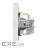 Розетка Schneider Electric ASFORA зі штор. біла (EPH2900221)