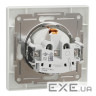 Розетка Schneider Electric ASFORA зі штор. біла (EPH2900221)