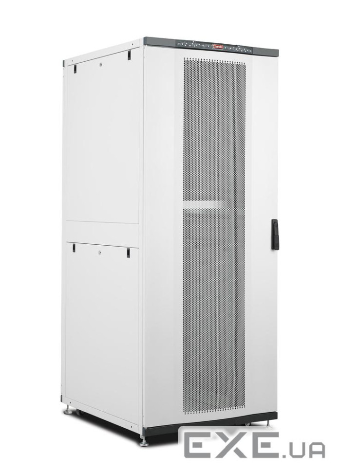 Шафа серв. 42U 80x100мм,нав.1000кг,сір (LN-SR42U8010-LG-231)