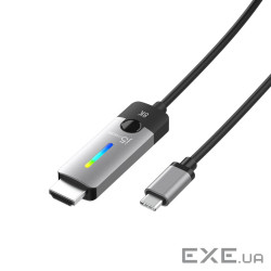 Кабель J5create JCC157-N, USB-C на HDMI, 1.8м