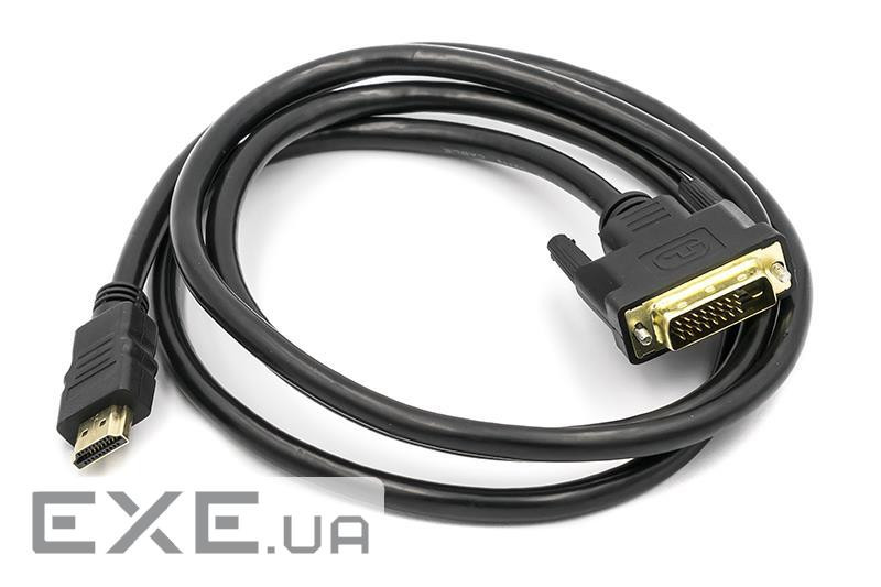 Кабель POWERPLANT HDMI-DVI 1.5м Black (CA911127)