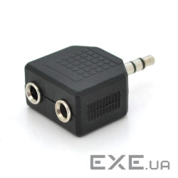 Спліттер Jack 3.5 (тато) / 2 Jack 3.5 (мама ) (2852)