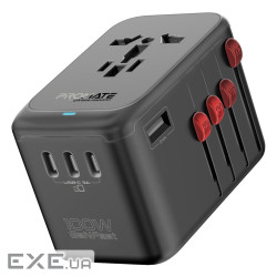 Зарядний пристрій Promate tripmate-gan100