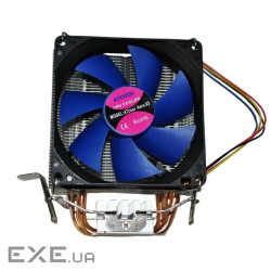 Кулер процессорный Atcom ATcool X3, 775/1150/1155/1156/FM1/FM2/AM2/AM3+/AM3, 92х92х25 мм, 4- (14245)