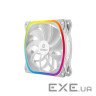 Комплект вентиляторів ENERMAX SquA RGB 120mm PWM White 3-Pack (UCSQARGB12P-W-BP3)