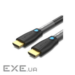 Кабель HDMI M-M, 8.0 м, V2.0, Engineering 4K 60Гц 18Gbps HD 7.1 PVC Black Vention (AAMBK)
