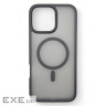 Чeхол-накладка BeCover Metal Buttons Case MagSafe для Apple iPhone 16 Pro Max Black (712099)