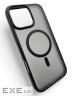 Чeхол-накладка BeCover Metal Buttons Case MagSafe для Apple iPhone 16 Pro Max Black (712099)