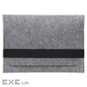 Чохол до ноутбука Gmakin 13" GM15 Black/Grey, для MacBook Pro 13 (GM15-13New)