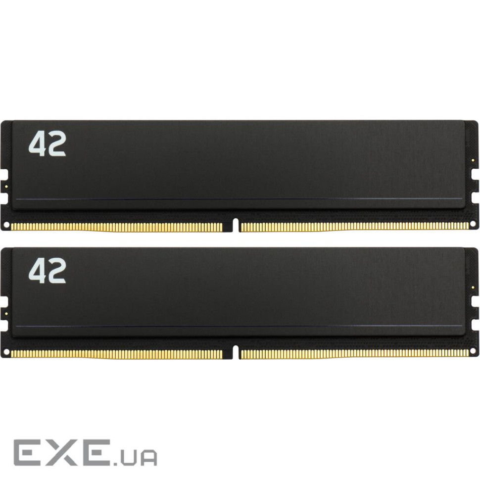 Модуль пам"яті для комп"ютера DDR5 32GB (2x16GB) 6000 MHz 42-Series eXceleram (E-42-011D-32)