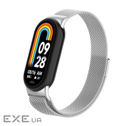 Ремінець до фітнес браслета Armorstandart Milanese Magnetic для Xiaomi Smart Band 10/9/8 (ARM86892)
