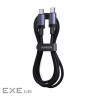 Дата кабель USB-C to USB-C 0.5m 100W 480Mbps black Ugreen (65831)