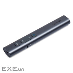 Презентер Vention PowerPoint Clicker with Red Laser Pointer Gray (KQIH0)
