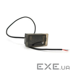 Цифровий вольтметр вологозахищений IP65, діапазон вимірювань 4 -120V, Blue (YT-WDV / IP65-4-120V-Bl) 4 -120V, Blue (YT-W