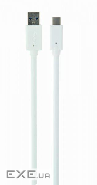 Дата кабель USB 3.0 AM to USB-C 0.1m Cablexpert (CCP-USB3-AMCM-W-0.1M)