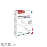Дата кабель USB-C to Lightning 1.2m Promate (ecoline-ci120.white)