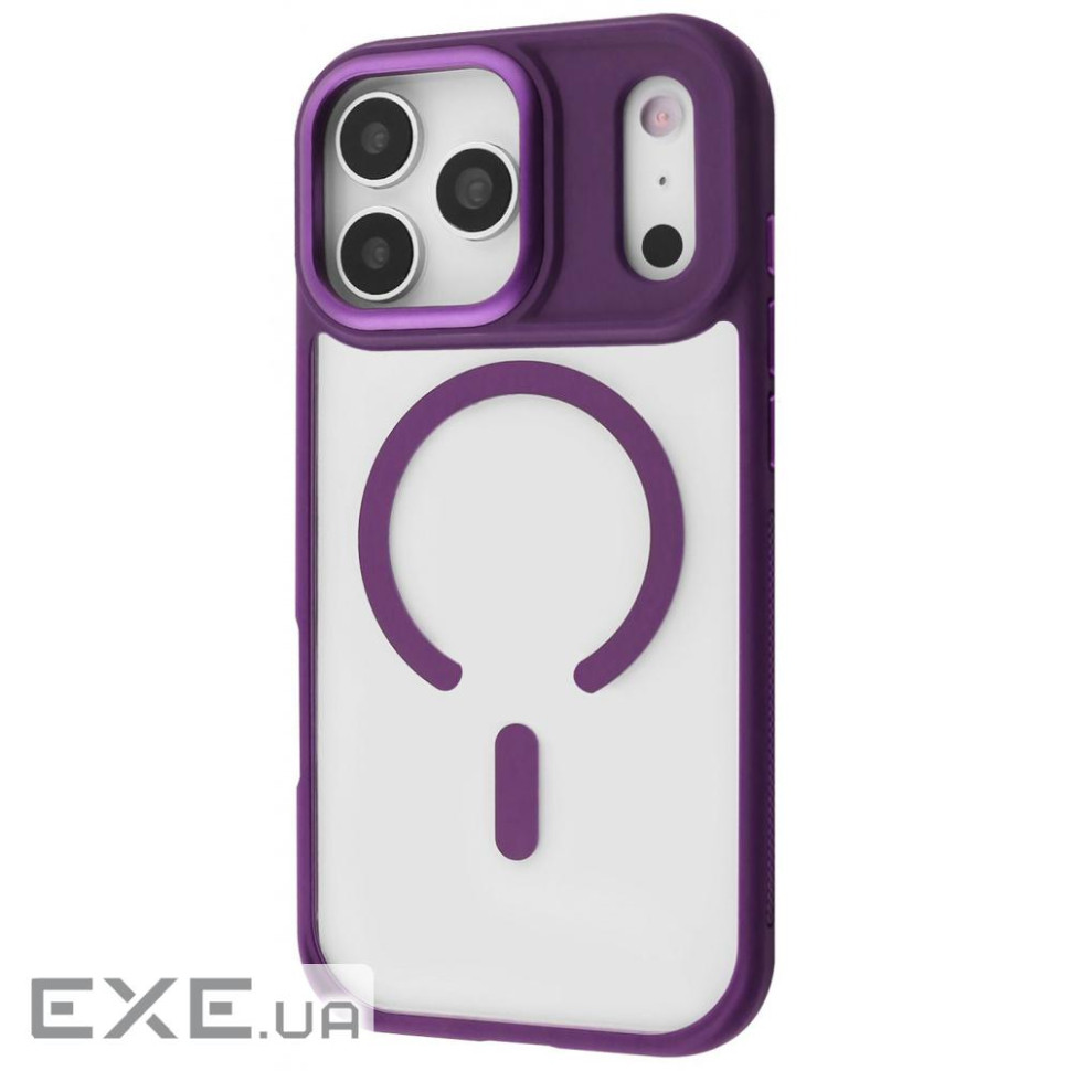 Чехол Proove Clear Essence Case with Magnetic Ring iPhone 17 Pro Max deep purple (PCCEIP17PM04)
