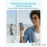 мережева зарядка ANKER Zolo Charger - 50W, 2xUSB-C & 2xUSB-A (Біла) (A121EG21)