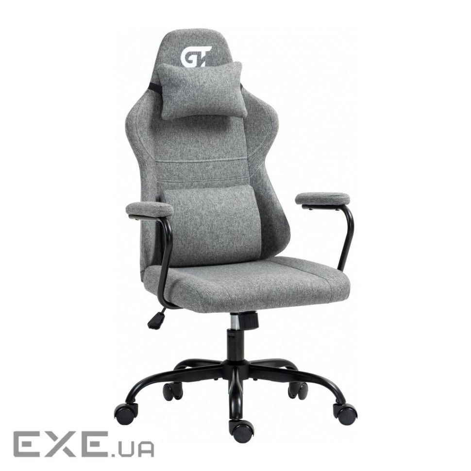 Крісло ігрове GT Racer X-2322 Gray (X-2322 Fabric Gray)