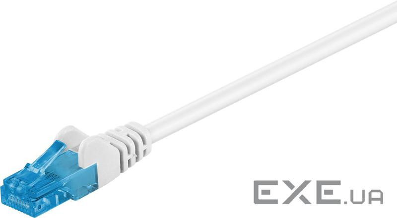 Патч-корд неекранований RJ45 UTP6a 1.0m,patch AWG26 D=5.0mm LSOH Cu,білий (75.05.9824-10) (75.05.9824-10)