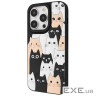 Чехол WAVE Doodle Case iPhone 15 Pro cats (63528 cats)