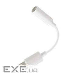 Перехідник Kin Lighting(M) => Jack 3.5mm(F), 5см, White (KYn) , White (KYn)