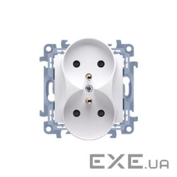 Розетка Simon SCHUKO, біла (CGZ2M.01/11)